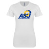 Thumbnail image for  Next Level Womens White Boyfriend Tee
