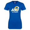 Thumbnail image for  Next Level Womens Royal Boyfriend Tee