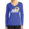 Thumbnail image for  Womens Royal Performance Long Sleeve V Neck Shirt
