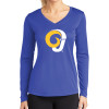 Thumbnail image for  Womens Royal Performance Long Sleeve V Neck Shirt