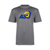 Thumbnail image for  Youth Performance Grey Concrete Tee