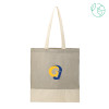 Thumbnail image for  Split Recycled Grey Cotton Twill Convention Tote