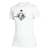 Thumbnail image for  Adidas Womens White Creator Performance Tee