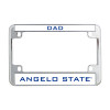 Thumbnail image for  Metal Motorcycle License Plate Frame in Chrome