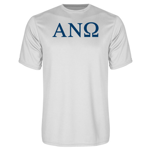 White Performance Tee-Design Name