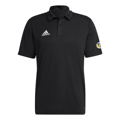 Adidas Black Entrada Polo-Shield with Circle