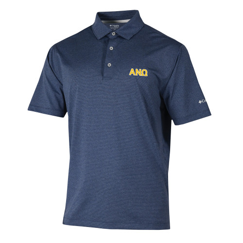 Columbia Navy Sand Tee Polo-Greek Letters