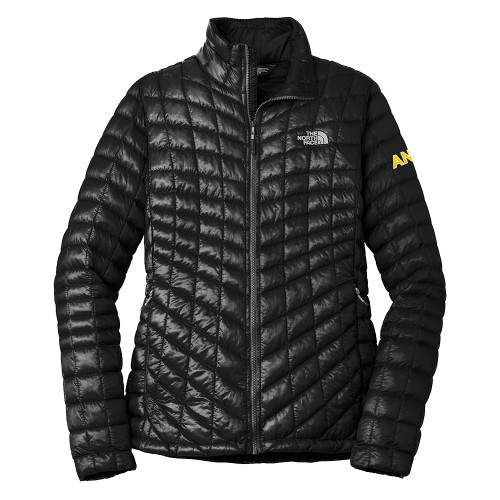 The North Face Womens Black Thermoball Trekker Jacket-Greek Letters