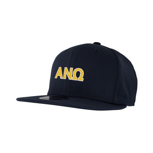 New Era Navy Diamond Era 9Fifty Snapback Hat-Greek Letters