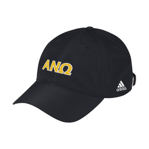 Adidas Black Performance Slouch Hat-Greek Letters