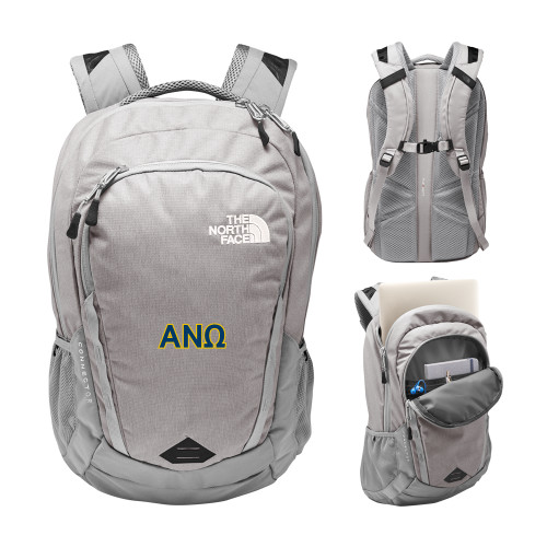 The North Face Grey Connector Backpack-Greek Letters