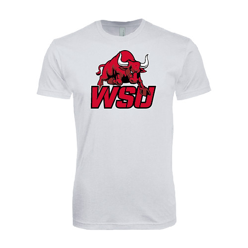 Next Level White SoftStyle T Shirt-Official Logo