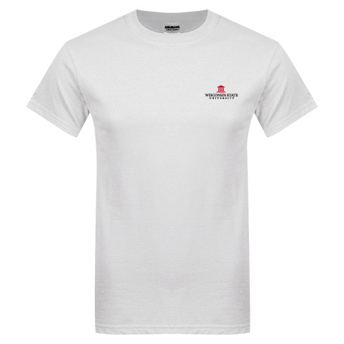 White T Shirt-University Mark