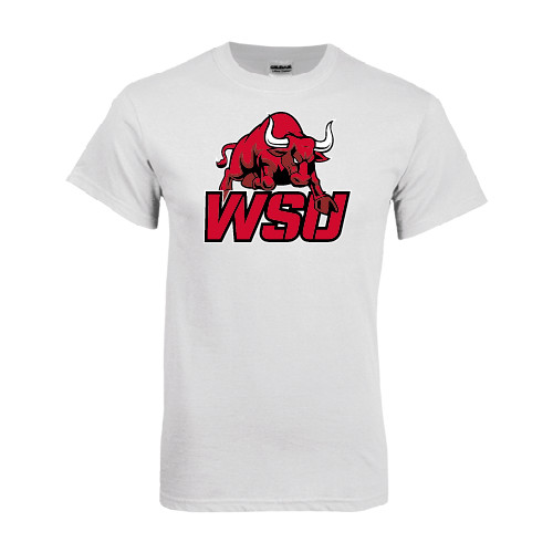 White T Shirt-Official Logo