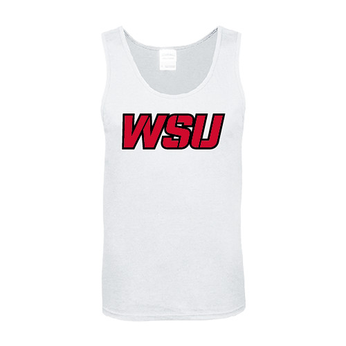 White Tank Top-WSU