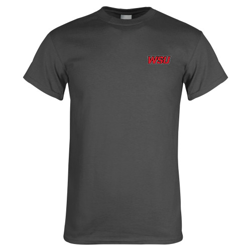 Charcoal T Shirt-WSU