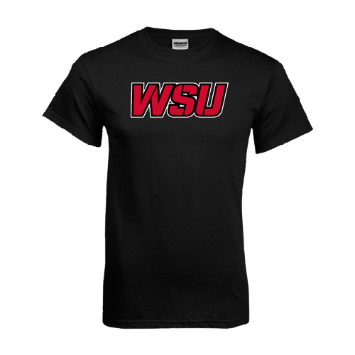 Black T Shirt-WSU