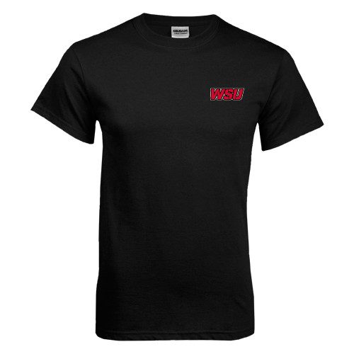 Black T Shirt-WSU
