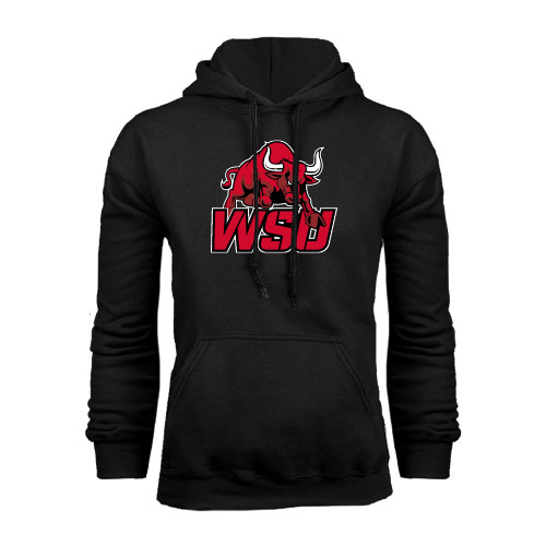 Black Fleece Hoodie-Official Logo