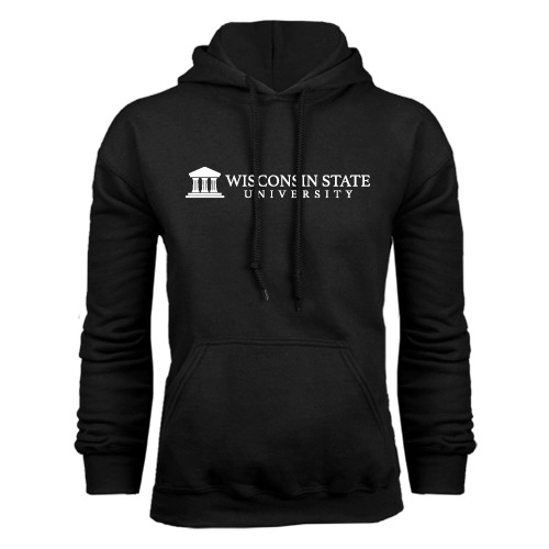 Black Fleece Hoodie-University Wordmark