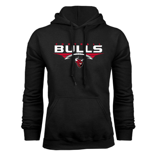 Black Fleece Hoodie-Football Design