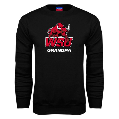 Black Fleece Crew-Grandpa