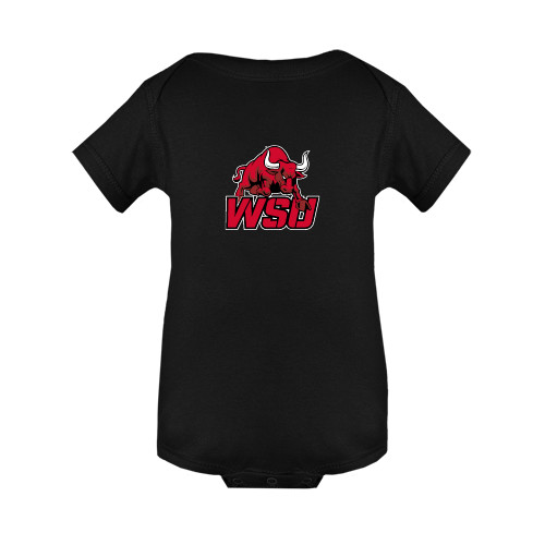 Black Infant Onesie-Official Logo