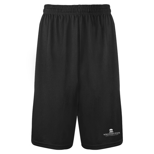 Black Performance Classic 9 Inch Short-University Mark