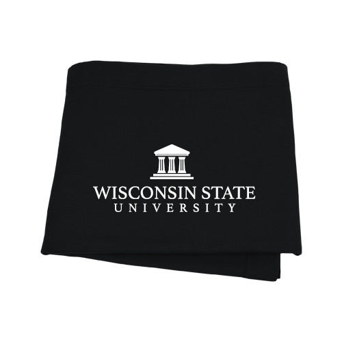 Black Sweatshirt Blanket-University Mark