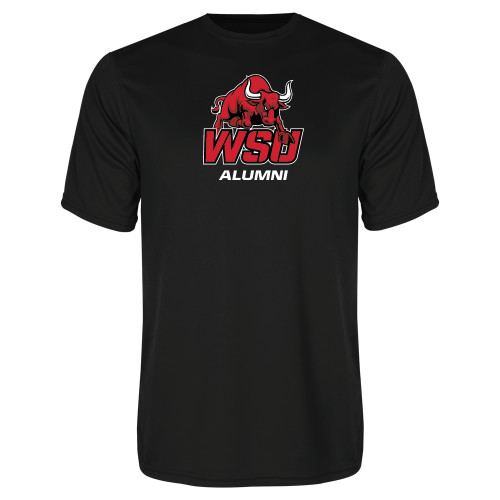 Black Performance Tee-Alumni