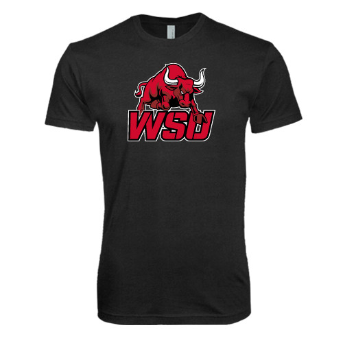 Next Level Black Triblend Tee-Official Logo