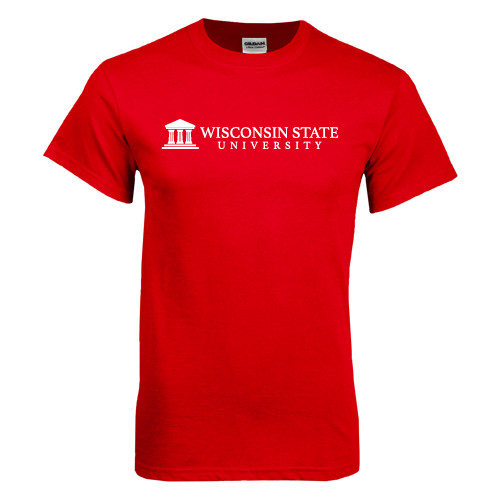 Red T Shirt-University Wordmark