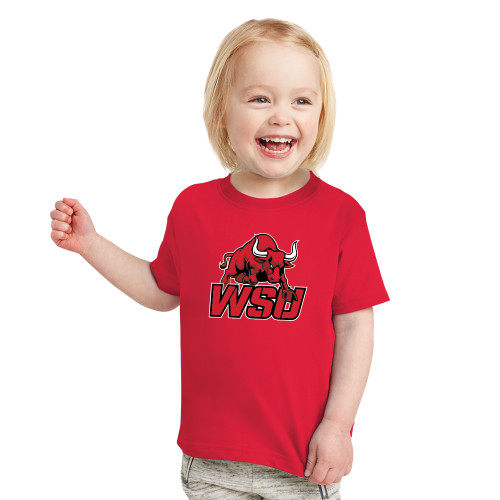 Toddler Red T Shirt-Official Logo
