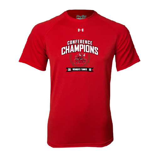 Under Armour Red Tech Tee-Tennis Conference Champions