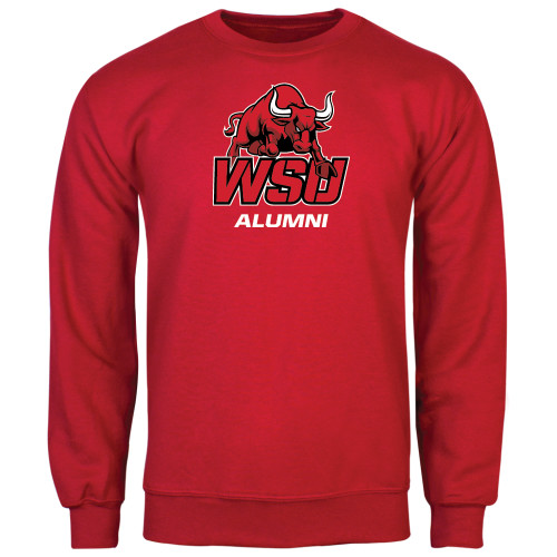 Red Fleece Crew-Alumni