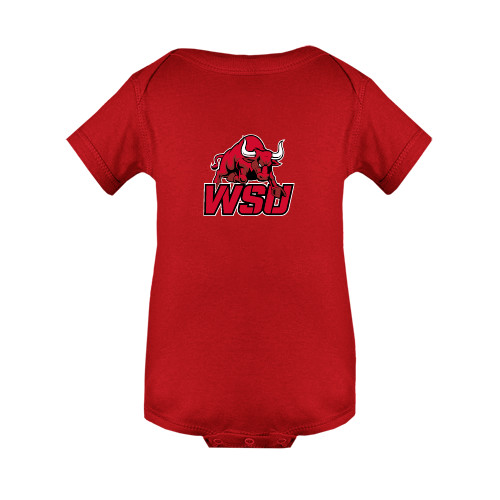 Red Infant Onesie-Official Logo