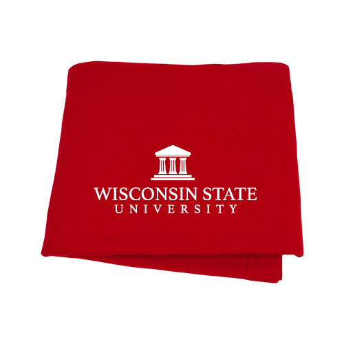 Red Sweatshirt Blanket-University Mark