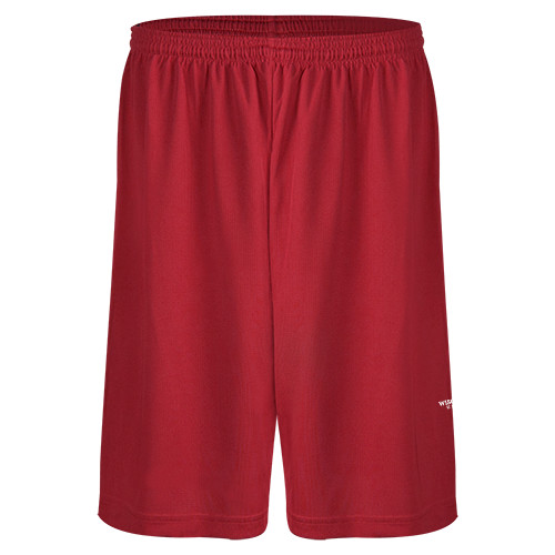 Red Performance Classic 9 Inch Short-University Mark
