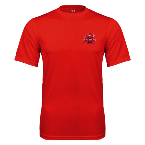 Red Performance Tee-Official Logo