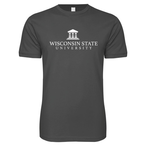 Next Level Charcoal SoftStyle T Shirt-University Mark