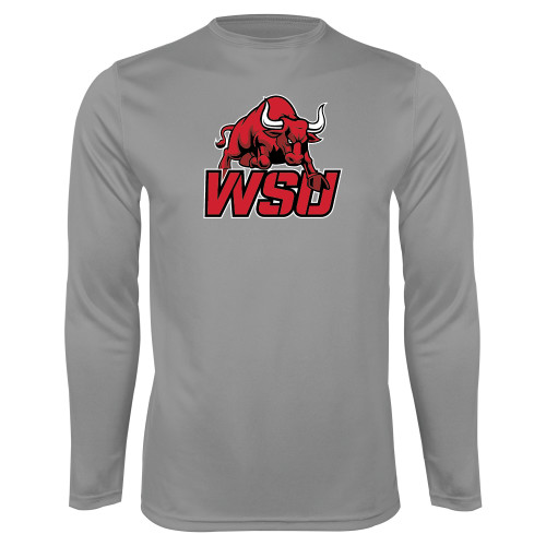 Steel Performance Longsleeve Shirt-Official Logo