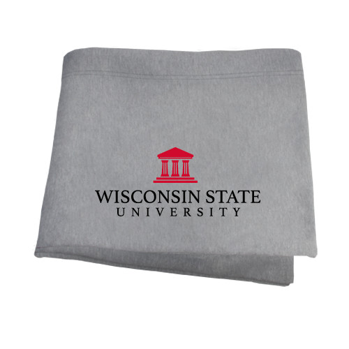 Grey Sweatshirt Blanket-University Mark