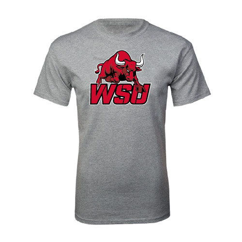 Grey T Shirt-Official Logo