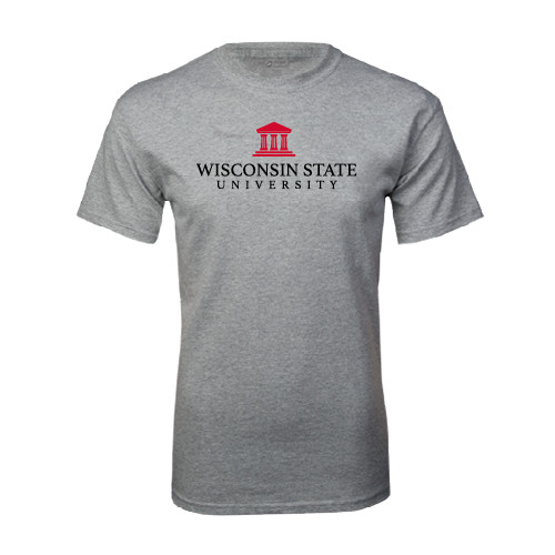 Grey T Shirt-University Mark