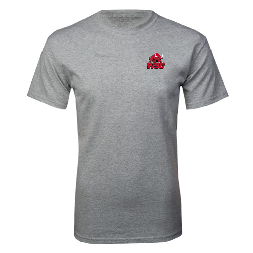 Grey T Shirt-Official Logo