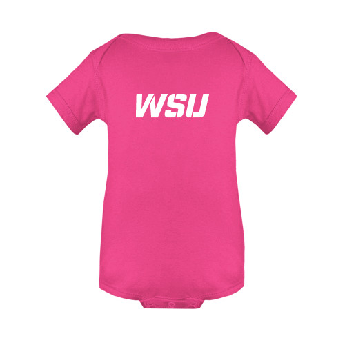Fuchsia Infant Onesie-WSU