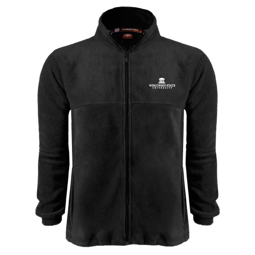 Black Fleece Full Zip Jacket-University Mark