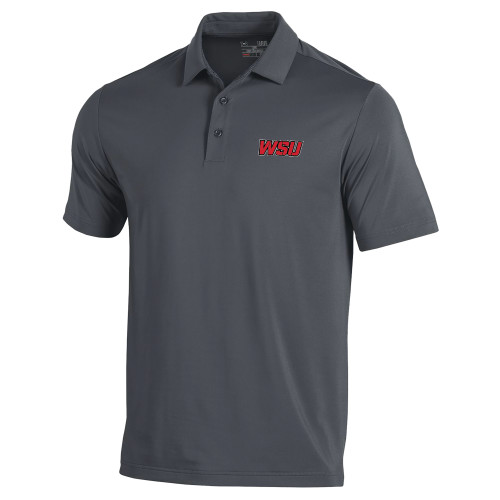 Under Armour Graphite Performance Polo-WSU