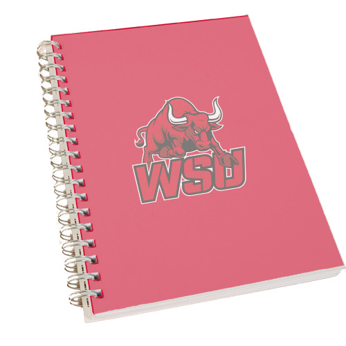 College Spiral Notebook w/Clear Coil-Official Logo