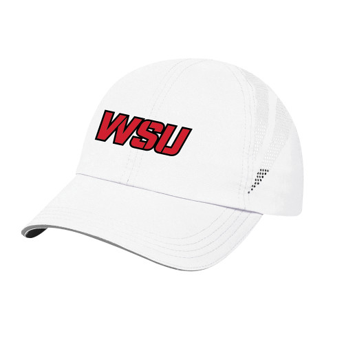 White Performance Cap-WSU